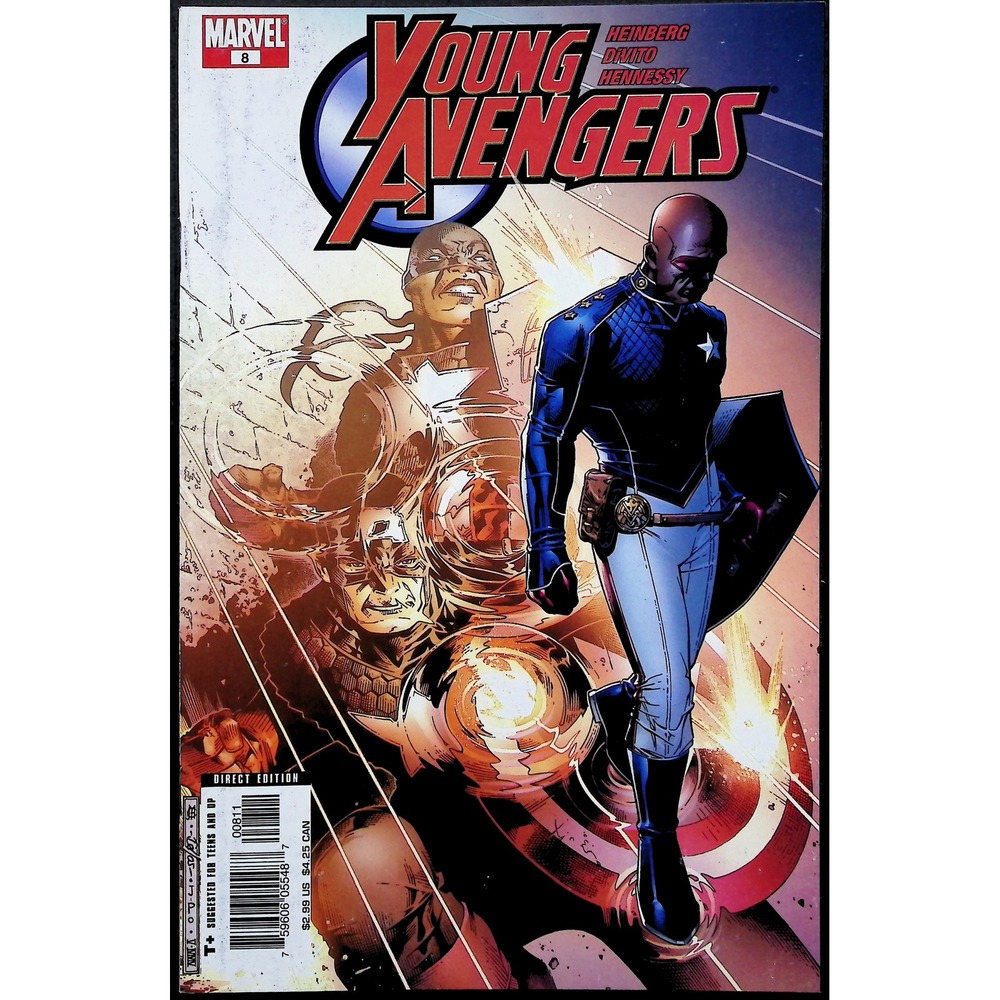 Young Avengers 4 & 8 1st Kang Appearance Eli Bradley Patriot 2x Comic Lot NM - Picture 4 of 6